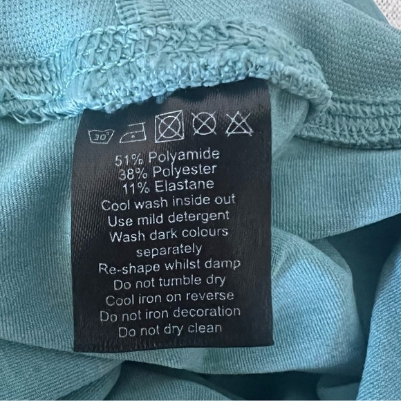 Size small Alphalete Women's Jade Green OG Revival Leggings - Picture 5 of 7